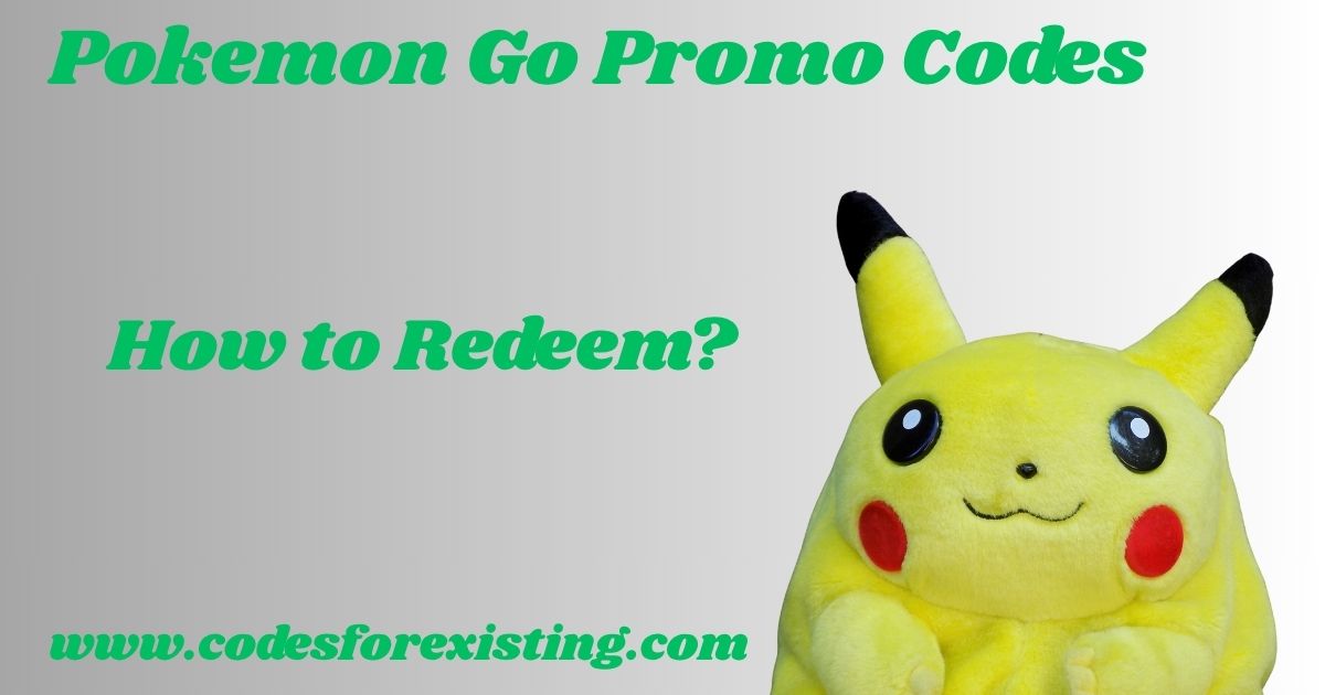 Pokemon Go Promo Codes