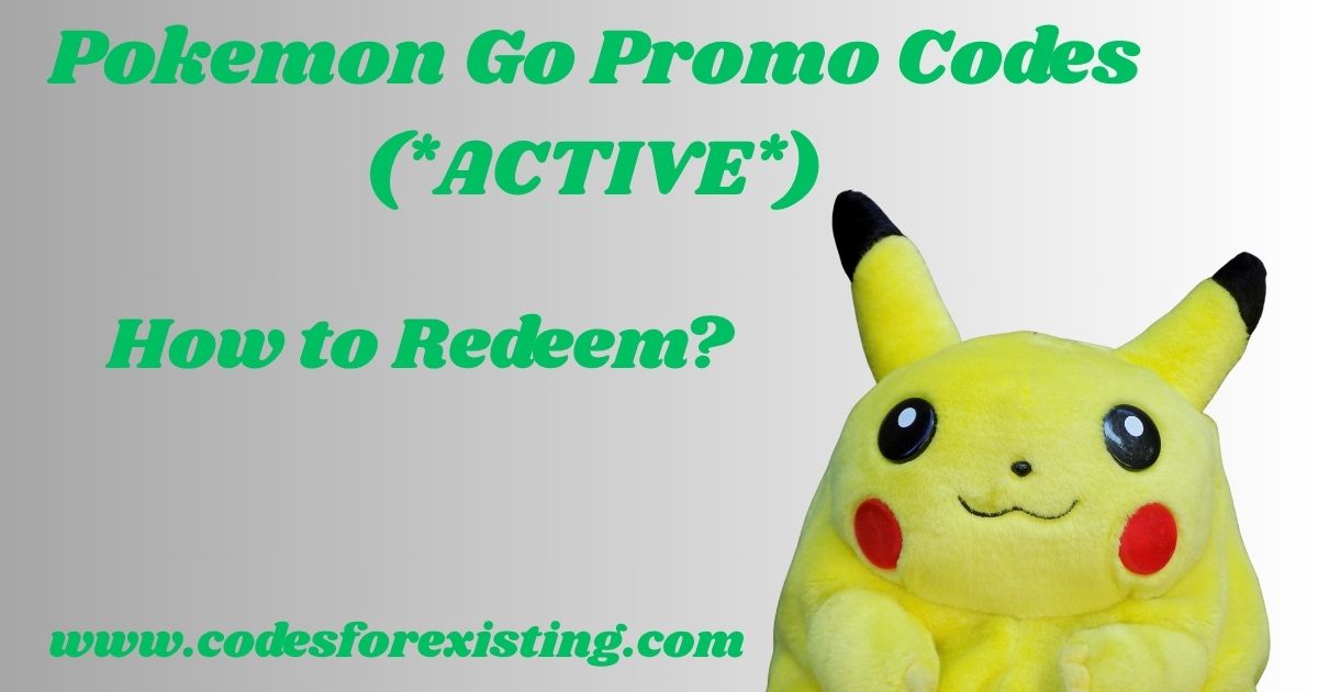 Pokemon Go Promo Codes
